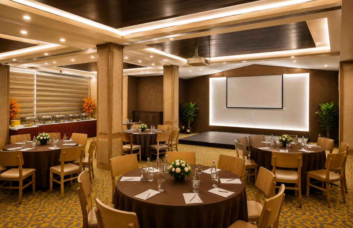 Elegant banquet hall