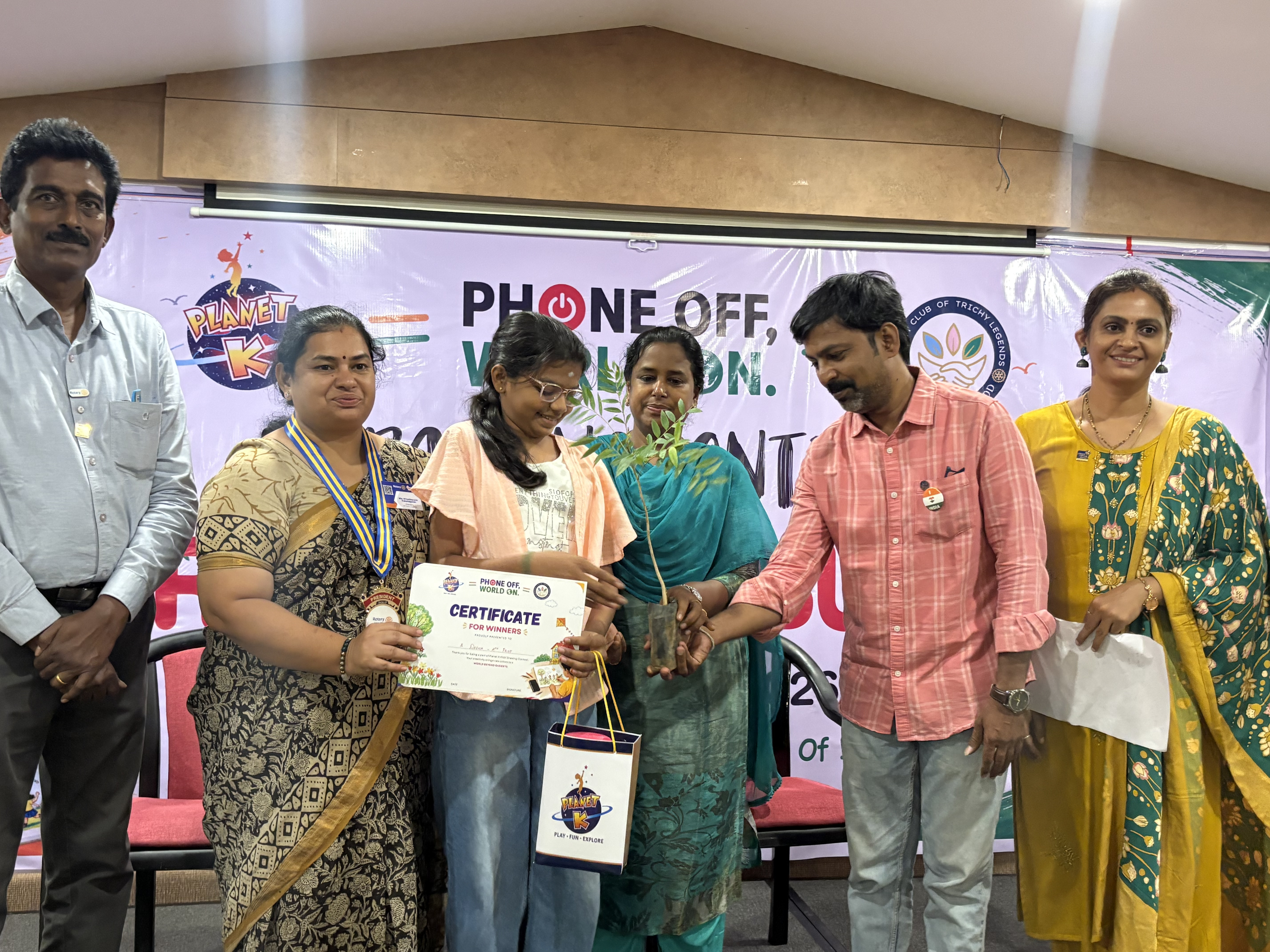 Planet K Drawing Contest Event