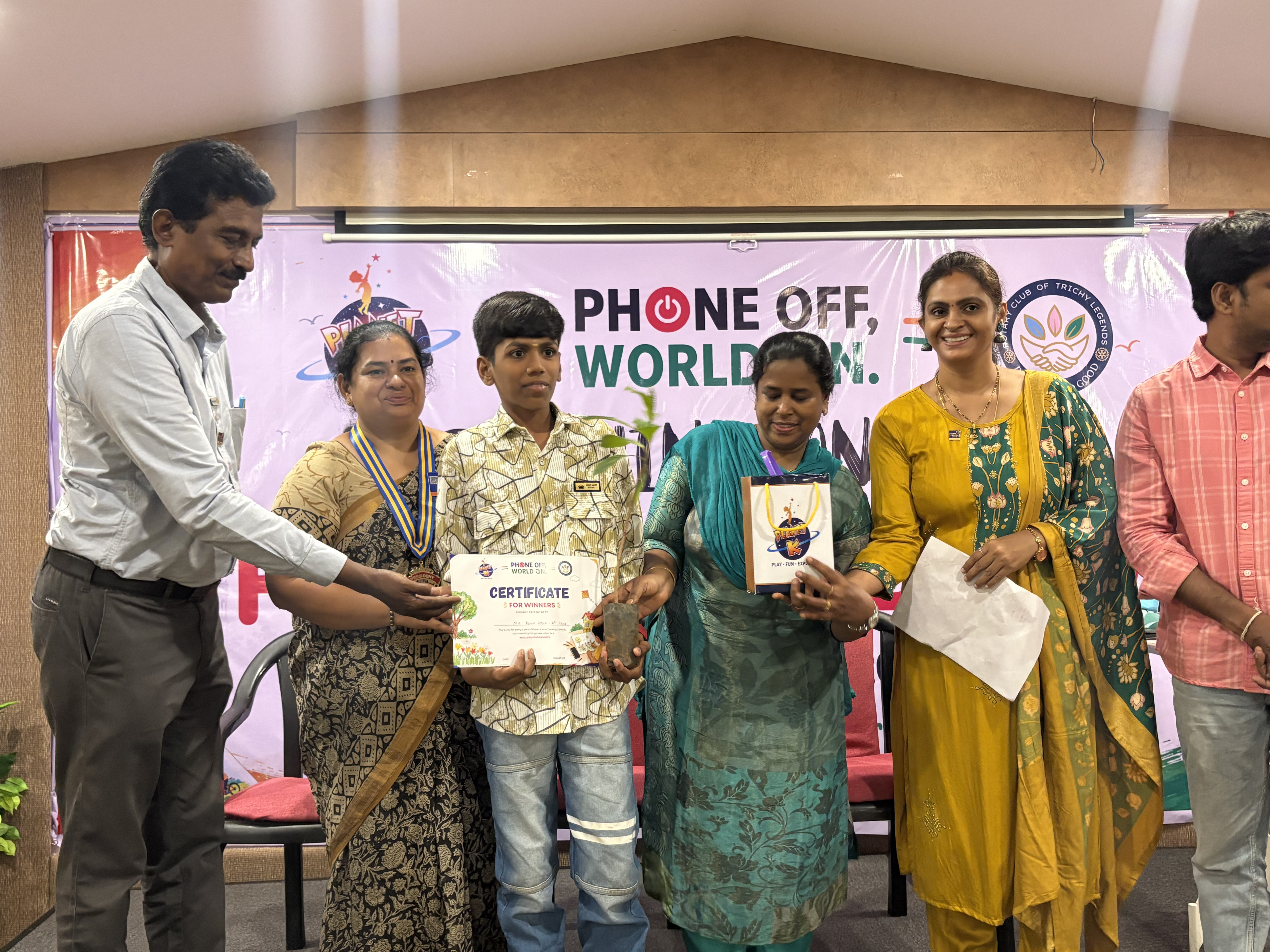Planet K Drawing Contest Winners